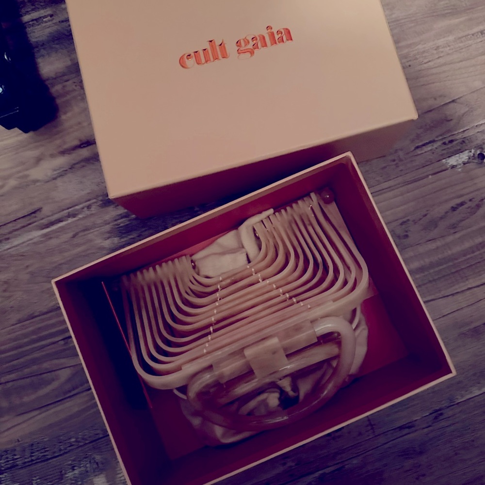 Cult Gaia Lilleth Bag in Butterscotch